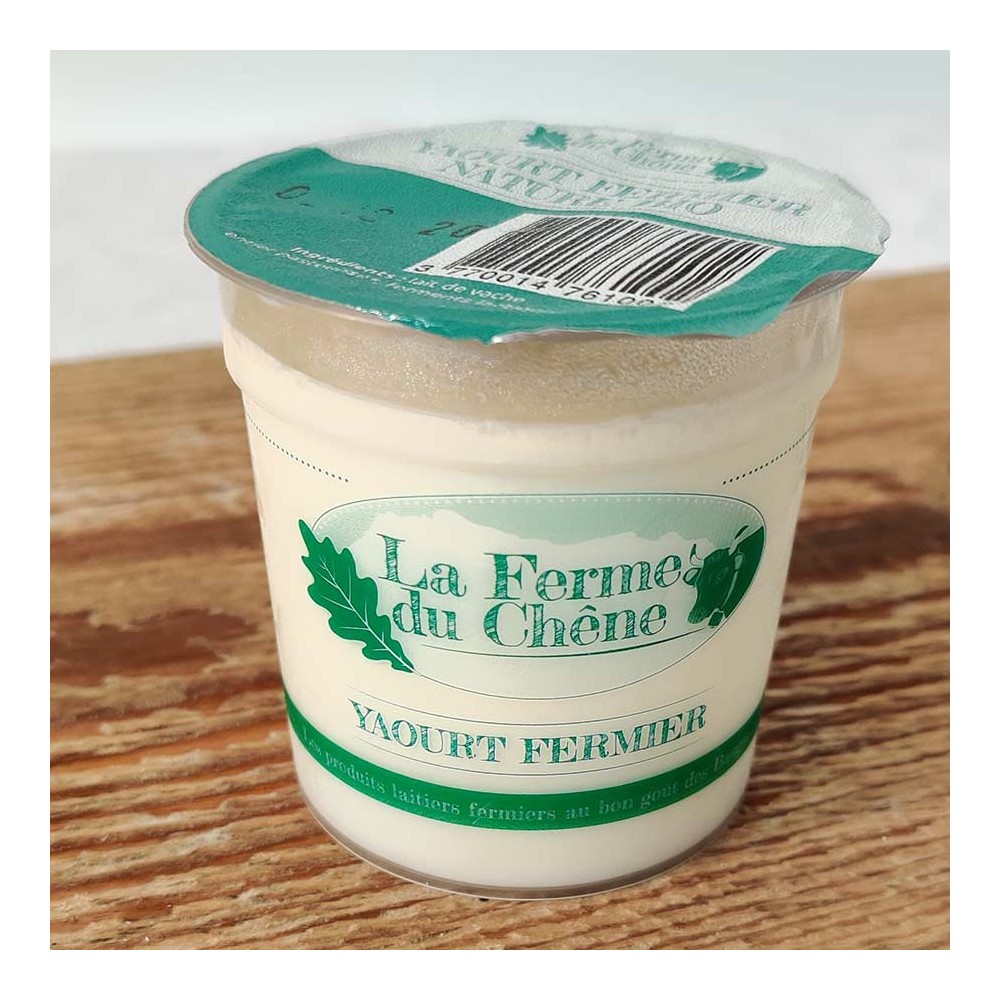 Yaourts Fermiers Nature Par 6 Bio Fromagerie Lescheraines Et Val Daillon 