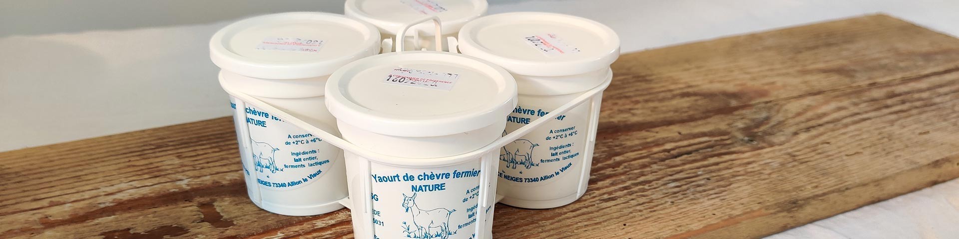 Les produits laitiers de Savoie au lait de chèvre